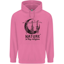 Nature Is My Religion Halloween Witch Childrens Kids Hoodie Azalea