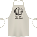 Nature Is My Religion Halloween Witch Cotton Apron 100% Organic Natural