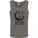 Nature Is My Religion Halloween Witch Mens Vest Tank Top Charcoal