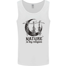 Nature Is My Religion Halloween Witch Mens Vest Tank Top White