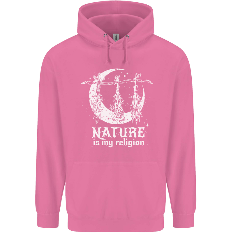 Nature Is My Religion Witch Halloween Childrens Kids Hoodie Azalea