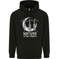 Nature Is My Religion Witch Halloween Childrens Kids Hoodie Black