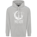 Nature Is My Religion Witch Halloween Childrens Kids Hoodie Sports Grey