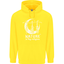 Nature Is My Religion Witch Halloween Childrens Kids Hoodie Yellow