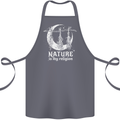 Nature Is My Religion Witch Halloween Cotton Apron 100% Organic Steel