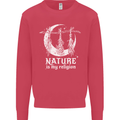 Nature Is My Religion Witch Halloween Kids Sweatshirt Jumper Heliconia