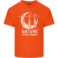 Nature Is My Religion Witch Halloween Kids T-Shirt Childrens Orange