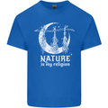Nature Is My Religion Witch Halloween Kids T-Shirt Childrens Royal Blue