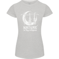 Nature Is My Religion Witch Halloween Womens Petite Cut T-Shirt Sports Grey