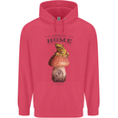 Nature My Home Mushroom Frog Childrens Kids Hoodie Heliconia