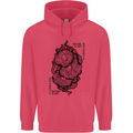Nature is Art Mushroom Fungi Mycology Childrens Kids Hoodie Heliconia