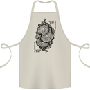Nature is Art Mushroom Fungi Mycology Cotton Apron 100% Organic Natural