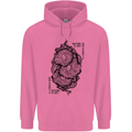 Nature is Art Mushroom Fungi Mycology Mens 80% Cotton Hoodie Azelea