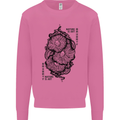 Nature is Art Mushroom Fungi Mycology Mens Sweatshirt Jumper Azalea
