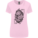 Nature is Art Mushroom Fungi Mycology Womens Wider Cut T-Shirt Light Pink