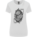 Nature is Art Mushroom Fungi Mycology Womens Wider Cut T-Shirt White