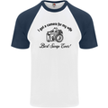 Camera for My Wife Photographer Photography Mens S/S Baseball T-Shirt White/Navy Blue