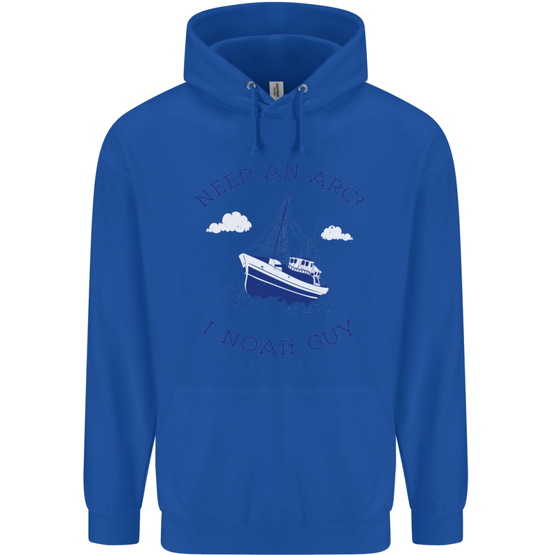 Need an Arc? I Noah Guy Funny Atheist Childrens Kids Hoodie Royal Blue