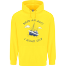 Need an Arc? I Noah Guy Funny Atheist Childrens Kids Hoodie Yellow