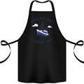 Need an Arc? I Noah Guy Funny Atheist Cotton Apron 100% Organic Black