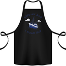 Need an Arc? I Noah Guy Funny Atheist Cotton Apron 100% Organic Black