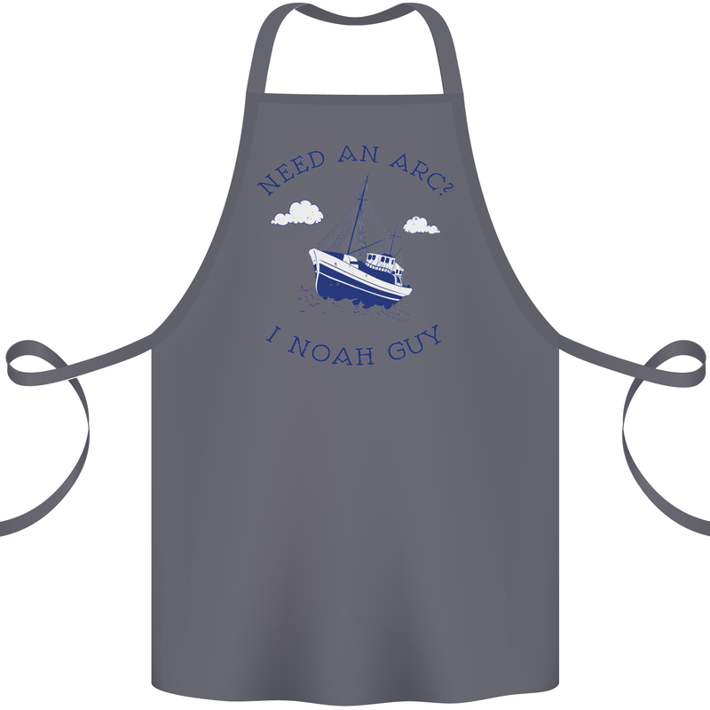 Need an Arc? I Noah Guy Funny Atheist Cotton Apron 100% Organic Steel