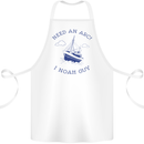 Need an Arc? I Noah Guy Funny Atheist Cotton Apron 100% Organic White