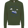 Need an Arc? I Noah Guy Funny Atheist Kids Sweatshirt Jumper Forest Green