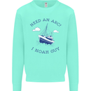 Need an Arc? I Noah Guy Funny Atheist Kids Sweatshirt Jumper Peppermint