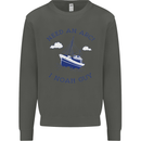 Need an Arc? I Noah Guy Funny Atheist Kids Sweatshirt Jumper Storm Grey