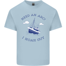 Need an Arc? I Noah Guy Funny Atheist Kids T-Shirt Childrens Light Blue