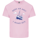 Need an Arc? I Noah Guy Funny Atheist Kids T-Shirt Childrens Light Pink