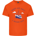 Need an Arc? I Noah Guy Funny Atheist Mens Cotton T-Shirt Tee Top Orange