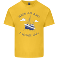 Need an Arc? I Noah Guy Funny Atheist Mens Cotton T-Shirt Tee Top Yellow