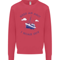 Need an Arc? I Noah Guy Funny Atheist Mens Sweatshirt Jumper Heliconia