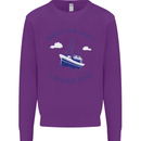Need an Arc? I Noah Guy Funny Atheist Mens Sweatshirt Jumper Purple