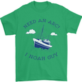 Need an Arc? I Noah Guy Funny Atheist Mens T-Shirt Cotton Gildan Irish Green