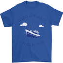 Need an Arc? I Noah Guy Funny Atheist Mens T-Shirt Cotton Gildan Royal Blue