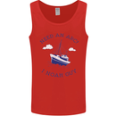 Need an Arc? I Noah Guy Funny Atheist Mens Vest Tank Top Red