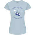 Need an Arc? I Noah Guy Funny Atheist Womens Petite Cut T-Shirt Light Blue