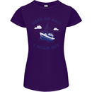 Need an Arc? I Noah Guy Funny Atheist Womens Petite Cut T-Shirt Purple