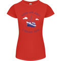 Need an Arc? I Noah Guy Funny Atheist Womens Petite Cut T-Shirt Red