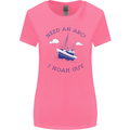 Need an Arc? I Noah Guy Funny Atheist Womens Wider Cut T-Shirt Azalea