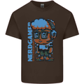 Nerd  Funny Gamer Gaming Kids T-Shirt Childrens Chocolate