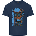 Nerd  Funny Gamer Gaming Kids T-Shirt Childrens Navy Blue