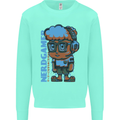 Nerd  Funny Gamer Gaming Mens Sweatshirt Jumper Peppermint
