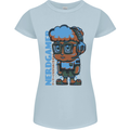Nerd  Funny Gamer Gaming Womens Petite Cut T-Shirt Light Blue