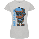 Nerd  Funny Gamer Gaming Womens Petite Cut T-Shirt Sports Grey