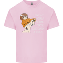 Nerdy Dirty Tattooed and Curvy Tattoo Mens Cotton T-Shirt Tee Top Light Pink