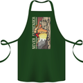 Never Surrender Rock Climbing Climber Cotton Apron 100% Organic Forest Green